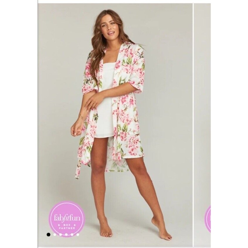 Show Me Your MuMu Floral Brie Robe Women’s Size 0/S